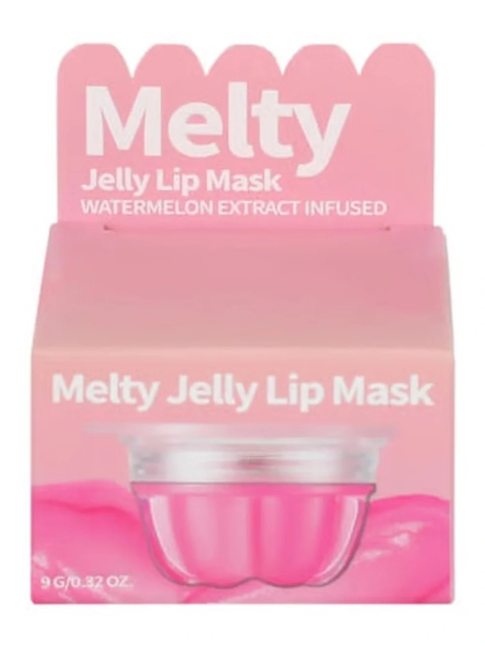 Melty Jelly Lip Mask - Pink Watermelon Infused Lip Treatment - NIB